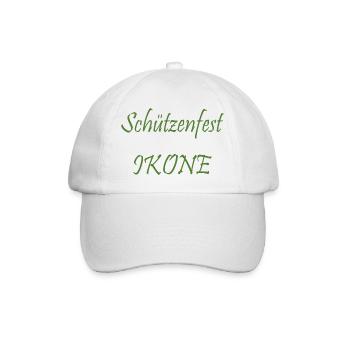 Schützenfest Ikone - Baseballkappe - Weiß/Weiß - Vorne