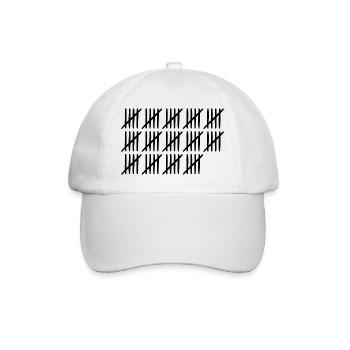70 anniversaire Liste-barres - 70 ans - Casquette classique - blanc/blanc - Devant