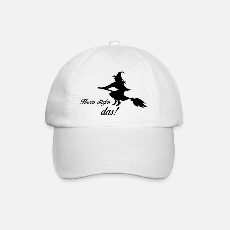 hexen dürfen das - Baseballkappe - Weiß/Weiß