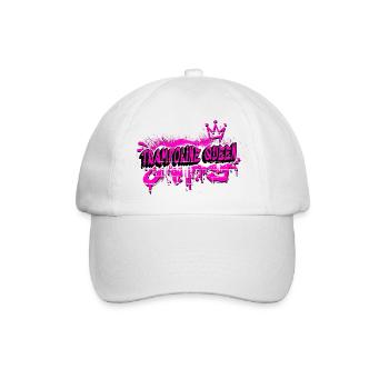 Trampoline Graffiti Queen - Casquette classique - blanc/blanc - Devant