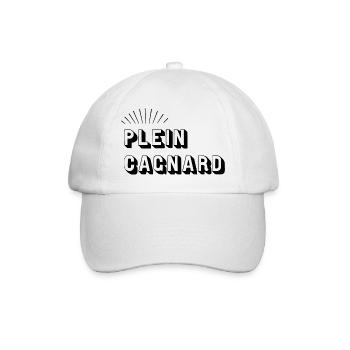 Plein Cagnard - Casquette classique - blanc/blanc - Devant