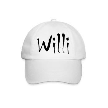 willi - Baseballkappe - Weiß/Weiß - Vorne