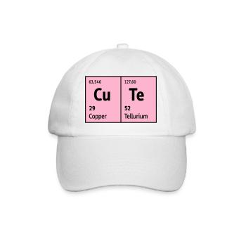 Periodic Table of the Elements CuTe cute cute nice - Baseball Cap - white/white - Front