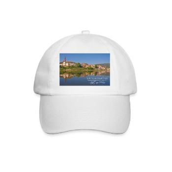 Neckargemünd - city on the river - Baseball Cap - white/white - Front