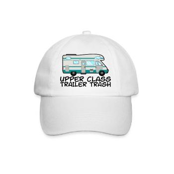 Remorque de classe supérieure Trash 2 - Casquette classique - blanc/blanc - Devant