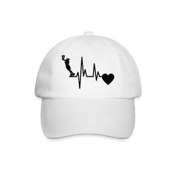 Club de basket-ball Joueurs de basket-ball Amateurs de basket-ball - Casquette classique - blanc/blanc - Devant