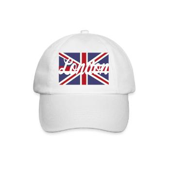 Londres - Casquette classique - blanc/blanc - Devant