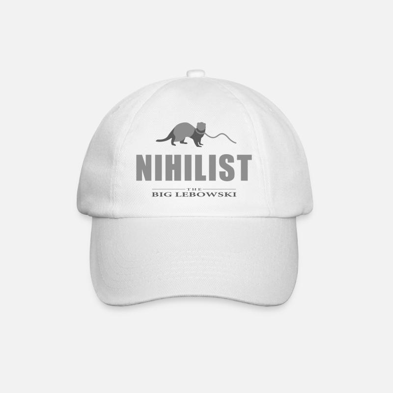 The Big Lebowski - Der Nihilist - Baseballkappe - Weiß/Weiß
