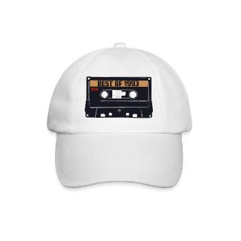 Best of 1993 - 30 Birthday Retro Gift Idea - Baseball Cap - white/white - Front