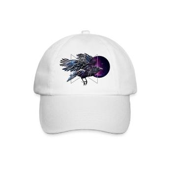 Space Raven - Baseballkappe - Weiß/Weiß - Vorne