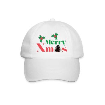 MERRY XMAS - Casquette classique - blanc/blanc - Devant