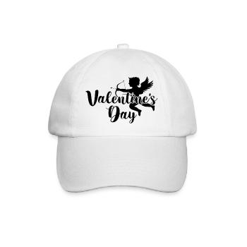Saint-Valentin - Casquette classique - blanc/blanc - Devant