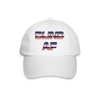 AF aveugle - Casquette classique - blanc/blanc - Devant