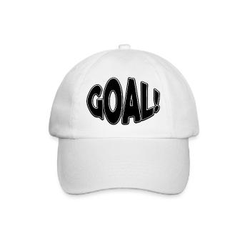 Fußball Soccer - Baseballkappe - Weiß/Weiß - Vorne