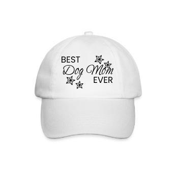 Dog Hund - Baseball Cap - white/white - Front