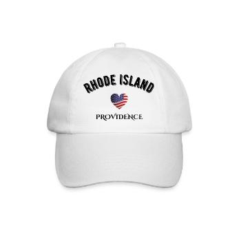 Rhode island - Casquette classique - blanc/blanc - Devant