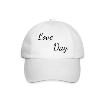 Love Day - Casquette classique - blanc/blanc - Devant