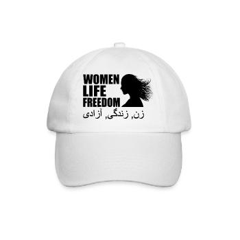 Women life freedom - Casquette classique - blanc/blanc - Devant