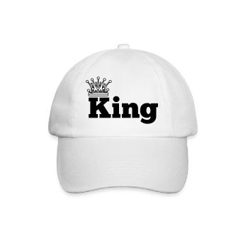 König 1 - Baseballkappe - Weiß/Weiß - Vorne