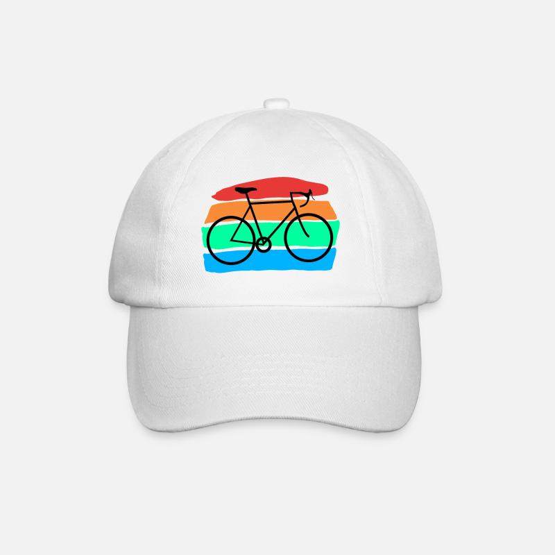 Bicyclette - Casquette classique - blanc/blanc
