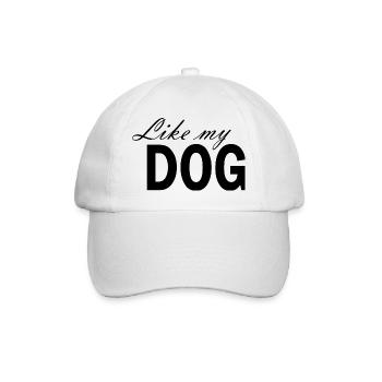 Chien Hund - Casquette classique - blanc/blanc - Devant