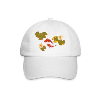 Meerestiere - Baseballkappe - Weiß/Weiß - Vorne
