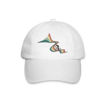 Vélo Rainbow Road - Casquette classique - blanc/blanc - Devant