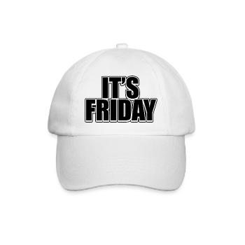 Funny Black Friday Weekly Prank Day Cool Jokes Pun - Baseball Cap - white/white - Front