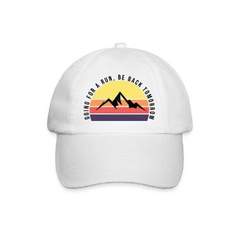 Trail Run Ultra Running Trekking en montagne Course à pied - Casquette classique - blanc/blanc - Devant