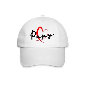 CHRISTMAS. YEAR. ANNIVERSARY. RETIREMENT. DAD. MAMAM. - Baseball Cap - white/white - Front