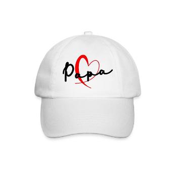 CHRISTMAS. YEAR. ANNIVERSARY. RETIREMENT. DAD. MAMAM. - Baseball Cap - white/white - Front