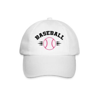 base-ball - Casquette classique - blanc/blanc - Devant