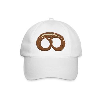 Pretzel - Baseball Cap - white/white - Front