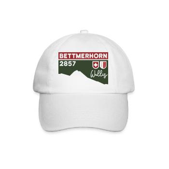 Bettmerhorn Bettmeralp Hike Hiking Valais - Baseball Cap - white/white - Front