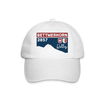 Bettmerhorn Bettmeralp Hike Hiking Valais - Baseball Cap - white/white - Front