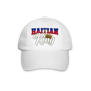 Haiti Haitian Flag Ayiti Haitian I Gift - Baseball Cap - white/white - Front