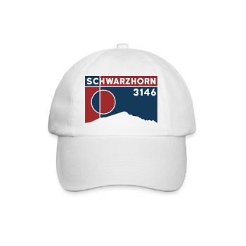 Flüela Schwarzhorn Davos Randonnée Arête Est Davos - Casquette classique - blanc/blanc - Devant