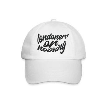 Londoner oder nichts - Baseballkappe - Weiß/Weiß - Vorne