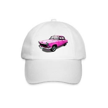 Volga Pink - Baseballkappe - Weiß/Weiß - Vorne