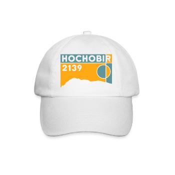 Hochobir Karawanken Wandern Wanderung Souvenir - Baseballkappe - Weiß/Weiß - Vorne