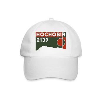 Hochobir Karawanken Wandern Wanderung Souvenir - Baseballkappe - Weiß/Weiß - Vorne