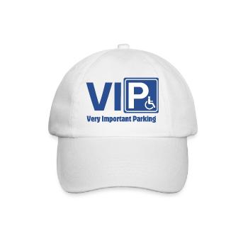 Behinderung, Person mit eingeschränkter Mobilität - Baseballkappe - Weiß/Weiß - Vorne