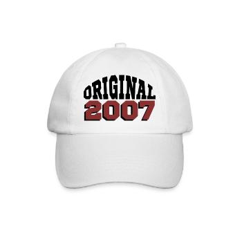 Original 2007 - Baseball Cap - white/white - Front