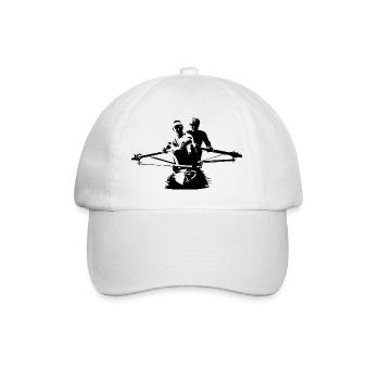 The Kiwi Pair Rowing men's pair - Baseball Cap - white/white - Front