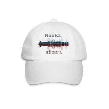 Munich things - Baseball Cap - white/white - Front
