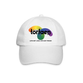 Torfaen Pride Supporters Merchandise - Baseball Cap - white/white - Front