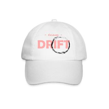 Team Drift Rose - Baseballkappe - Weiß/Weiß - Vorne