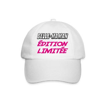 BELLE MAMAN édition limitée - Casquette classique - blanc/blanc - Devant