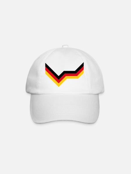 Allemagne - Casquette classique - blanc/blanc