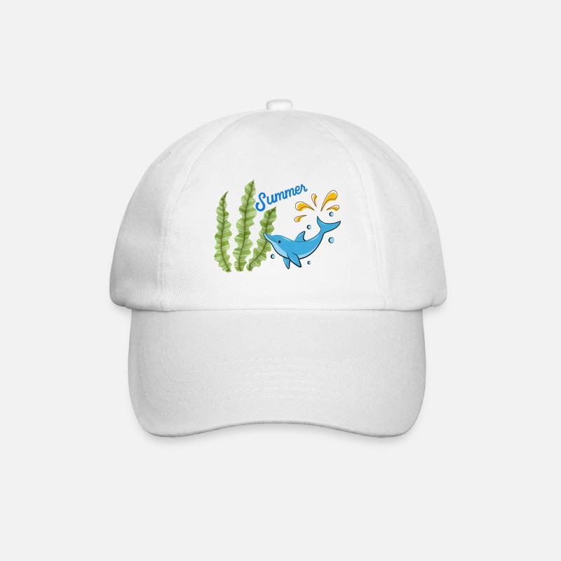 Dauphin plouff summer - Casquette classique - blanc/blanc